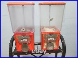 A & A H. D. Commercial Lot Of 14 Assorted Coin Operated Gum Ball Machines