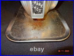 ANTIQUE 5c COIN OP PEANUT NUT GUM CANDY STORE VENDING MACHINE