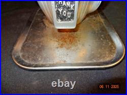 ANTIQUE 5c COIN OP PEANUT NUT GUM CANDY STORE VENDING MACHINE