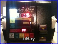 Alcohol Alert Dollar/coin Operated Breathalyzer Machine With Stand Vending