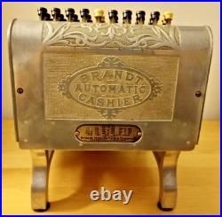 Antique 1916 Brandt Griffin Automatic Cashier Coin Change Machine Pat. 1899-1916
