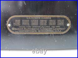 Antique Brandt Automatic Cashier Coin Change Machine All Original