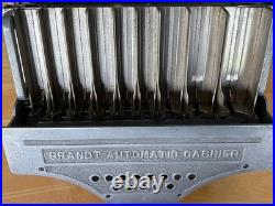 Antique Brandt Griffin Automatic Cashier Coin Change Machine Pat 1900's