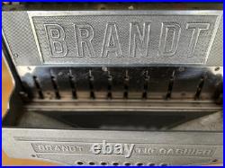 Antique Brandt Griffin Automatic Cashier Coin Change Machine Pat 1900's