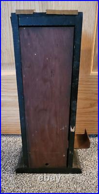 Antique Matchbook Countertop Coin Operated Wood Vending Machine 2 For 1 Cent Antique Matchbook Countertop Coin Operated Wood Vending Machine 2 For 1 Cent