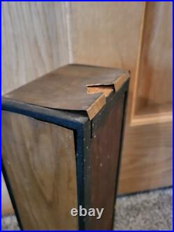 Antique Matchbook Countertop Coin Operated Wood Vending Machine 2 For 1 Cent Antique Matchbook Countertop Coin Operated Wood Vending Machine 2 For 1 Cent
