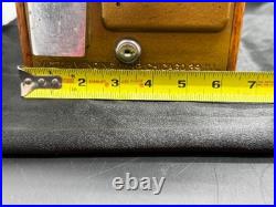 Antique Victor Vending Corp Oak Coin-Op Trade Stimulator Machine No Key As Found