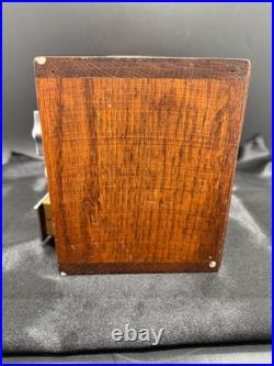 Antique Victor Vending Corp Oak Coin-Op Trade Stimulator Machine No Key As Found