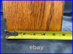 Antique Victor Vending Corp Oak Coin-Op Trade Stimulator Machine No Key As Found