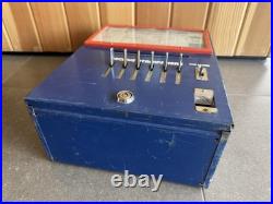 Antique Vintage USPS Postal Service Stamp Vending Machine Wall Mounted Coin Op