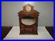 Antique-Wooden-Match-Dispenser-Penny-Coin-Op-with-Clock-and-Mirror-01-luso