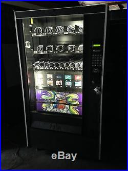 Automatic Products Combo Vending Machine Soda & Snack Accepts Coins & Bills
