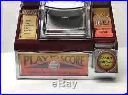 Basketball Candy Coin Shooter Vending Machine Play And Score