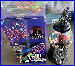 Batman Coin Operated Metal Gum Ball Machine, New In Box