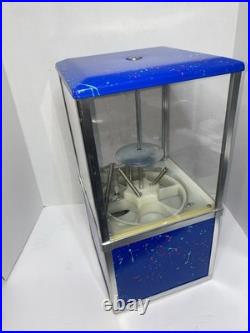 Blue Northwestern 2 Capsule Toy Bulk Vending Machine 50cent Vend Withkeys