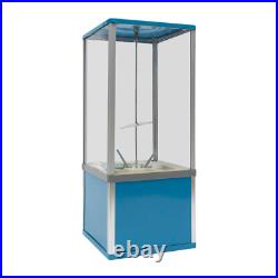 Blue Store Bulk Vending Machine For 4.5-5cm Spherical Capsule Candy Dispenser Blue Store Bulk Vending Machine For 4.5-5cm Spherical Capsule Candy Dispenser