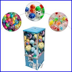 Blue Store Bulk Vending Machine For 4.5-5cm Spherical Capsule Candy Dispenser Blue Store Bulk Vending Machine For 4.5-5cm Spherical Capsule Candy Dispenser