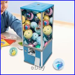 Blue Store Bulk Vending Machine For 4.5-5cm Spherical Capsule Candy Dispenser Blue Store Bulk Vending Machine For 4.5-5cm Spherical Capsule Candy Dispenser