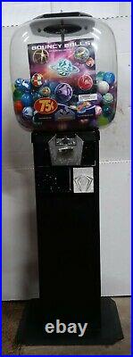 Bouncy Balls. 75 Cents Coin Operated Stand Alone Toy Bulk Vending Arcade Machine