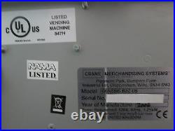 CRANE-GENESIS B2C US 12 COFFEE FLAVORS H. D. VENDING MACHINE withCOIN ACCEPTOR