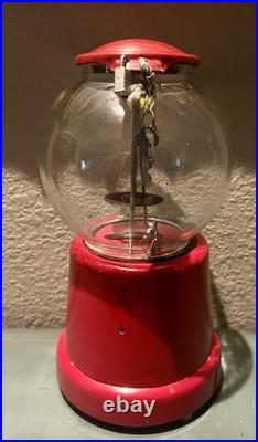 Ca 1923 Coin-op Advance Model D 1¢ Gumball Machine, Round Globe