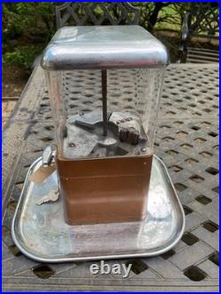 Cadillac Jr Tray Type Gumball/Peanut /Candy Coin Operated Vending Machine