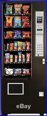 Candy Chip & Snack Vending Machine, 24 Select AMS Vendor + Coin & Bill Changer
