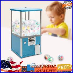 Candy Gumball Capsule Toys Bulk Vending Machine Fit 25 Cents Coin Payment 4Keys