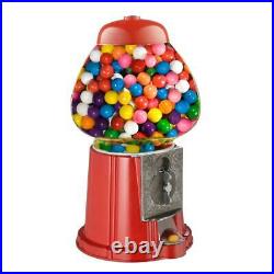 Candy Gumball Machine Bank With metal base Stand Vintage Coin Sweets Dispenser