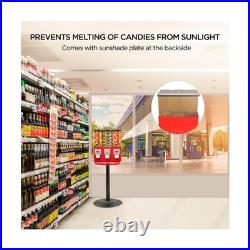 Candy Machine Dispenser Commercial Gumball Vending Machine Coin Operated Ac