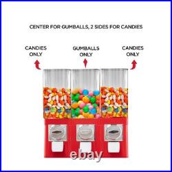 Candy Machine Dispenser Commercial Gumball Vending Machine Coin Operated Ac