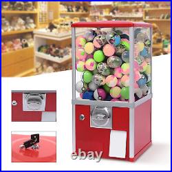 Candy Machine Vintage Gumball Vending Dispenser Coin Bank Big Capsule 1.1-2.1