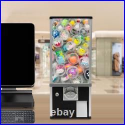 Candy Vending Machine with Secure Coin Bank and Large Capacity, Black Candy Vending Machine with Secure Coin Bank and Large Capacity, Black