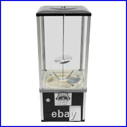 Candy Vending Machine with Secure Coin Bank and Large Capacity, Black
