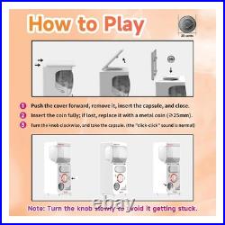 Capsule Vending Machine Toy Mini Vending Machine for Kids & Adults 25 Cents
