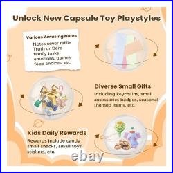 Capsule Vending Machine Toy Mini Vending Machine for Kids & Adults 25 Cents