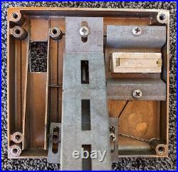 Cavalier Coke Machine Front coin slot panel & coin drop chute parts or repair