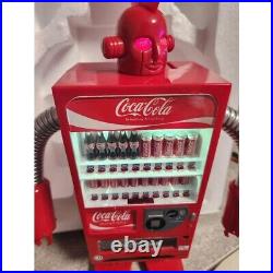 Coca Cola Coke Vending Machine Robot No. 1 COIN Piggy bank 1/8 Figure RED