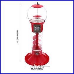 Coin Gumball Machine Capsule Toys Candy Dispenser 110cm Vending Machine with Stand Coin Gumball Machine Capsule Toys Candy Dispenser 110cm Vending Machine with Stand
