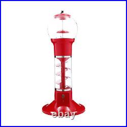 Coin Gumball Machine Capsule Toys Candy Dispenser 110cm Vending Machine with Stand