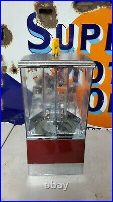 Coin Op Table Top Skill Game Basketball Gumball Candy Machine Play & Score