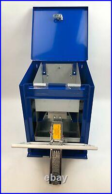 Coin Operated Pencil Vending Blue Machine NWOB