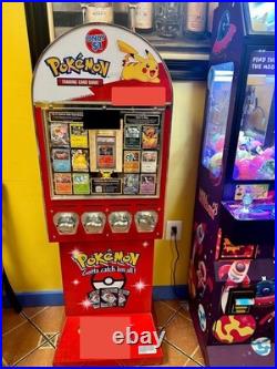Coin Operated Pokemon Trading Card Vending Machine