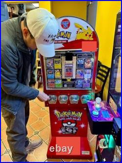 Coin Operated Pokemon Trading Card Vending Machine