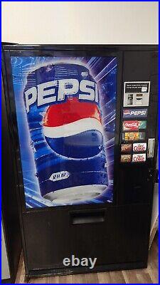 Coin Operated pepsi vending Soda machine Works But Cooler Needs Repair