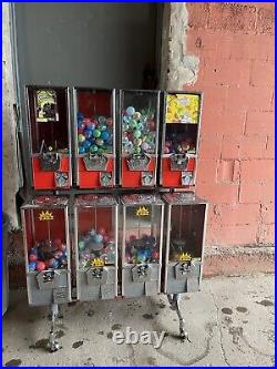 Coin Vending Machine Toys Candy Snacks 50 Cent 8 Units Key Unit Capsule. 50
