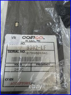 Coinco 9302-LF Coin Changer Acceptor 24 volt 15 pin vending machine dumb mech Coinco 9302-LF Coin Changer Acceptor 24 volt 15 pin vending machine dumb mech