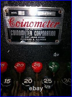 Coinometer Corporation Vintage Coin Payer Change-Delivering Machine Model B