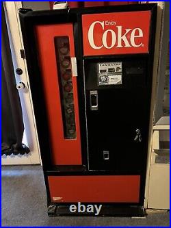 Coke Machine Cavalier USS-8-64 Works Perfectly Working Coin Op