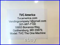 Combo Vending Machine Brand New With 1 Year Warranty Slim Tvc-vc Combo